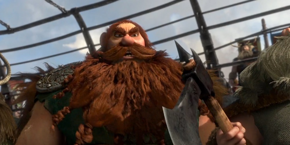 Zdjęcie Stoicka: „Stoick Ważki jako przykład rodzica narzucającego dziecku własne oczekiwania”.