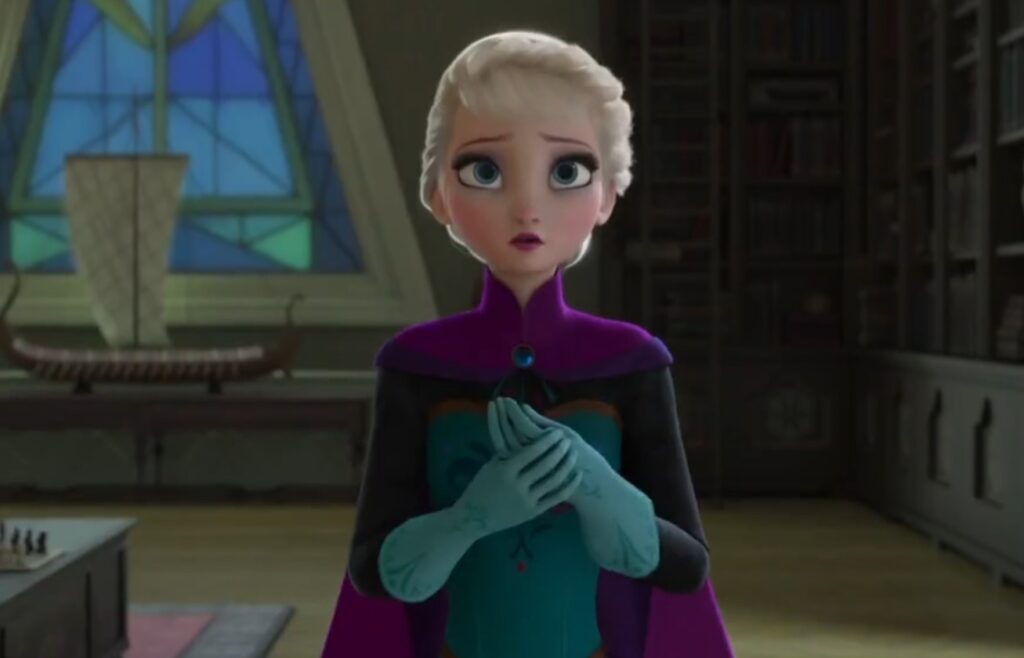 Elsa z Krainy Lodu jako przykład psychologii Cienia Junga i tłumienia emocji.